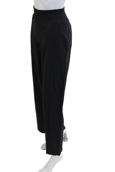 Athleta Womens Black Zip Sweatpants Size M