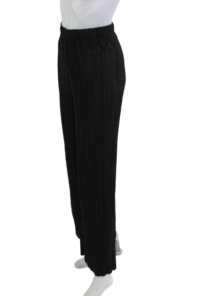 Rachel Zoe Womens Black Striped Cropped Pants Polyester Size M