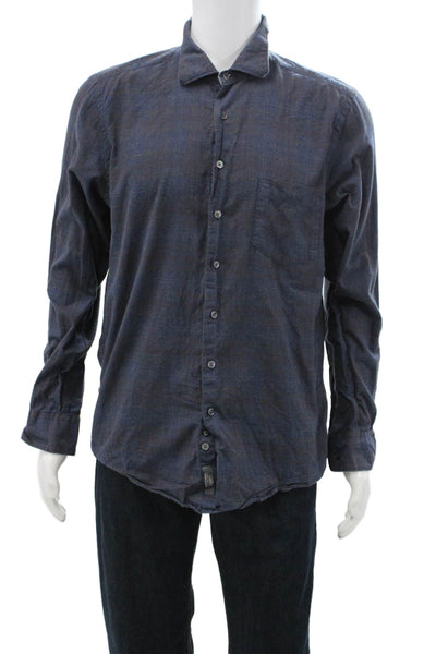 Rodd & Gunn Men's Long Sleeves Button Down Plaid Shirt Size M