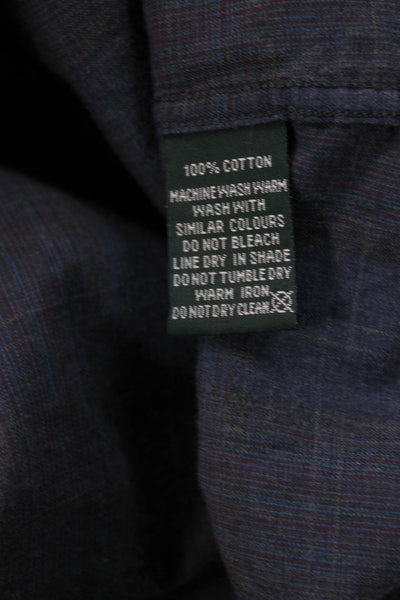 Rodd & Gunn Men's Long Sleeves Button Down Plaid Shirt Size M