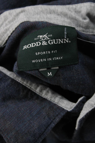 Rodd & Gunn Men's Long Sleeves Button Down Plaid Shirt Size M