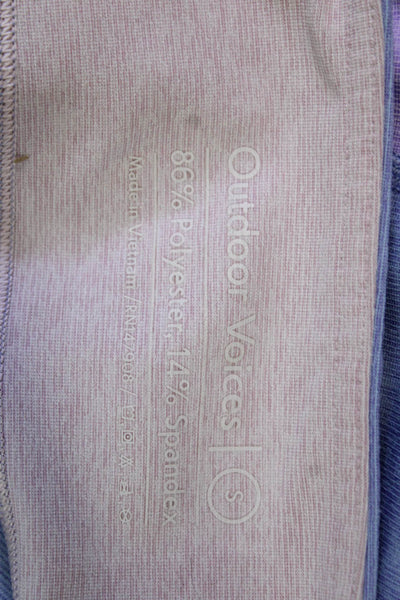Outdoor Voices Womens Light Blue Ankle Leggings Size S