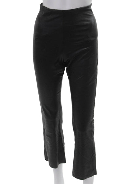 Commando Womens Cropped Black Pants Gothic Size M