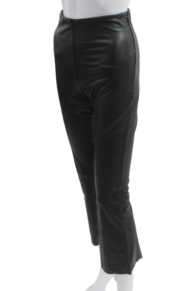 Commando Womens Cropped Black Pants Gothic Size M