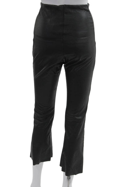 Commando Womens Cropped Black Pants Gothic Size M