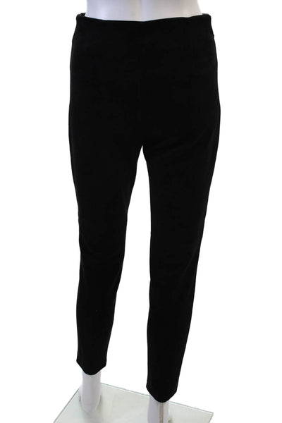 Zara Womens Ankle Dress Pants Black Polyester Elastane Hook & Eye Size S