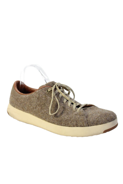 Cole Haan Grand Pro Mens Wool Runner Sneakers Brown Size 11.5 Medium