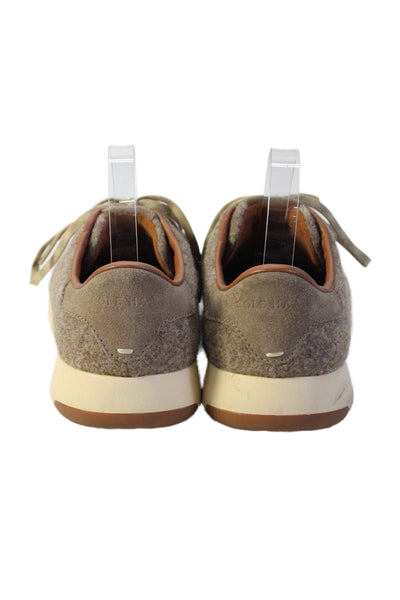 Cole Haan Grand Pro Mens Wool Runner Sneakers Brown Size 11.5 Medium