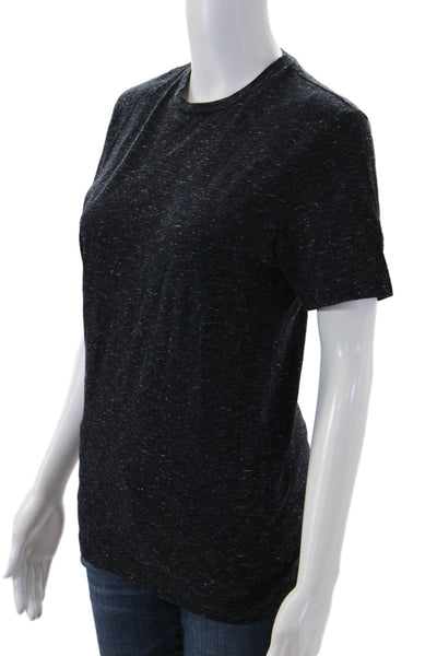 Reiss Womens Jersey Basic Dark Gray Short Sleeve Crew Neck T-Shirt Size XS