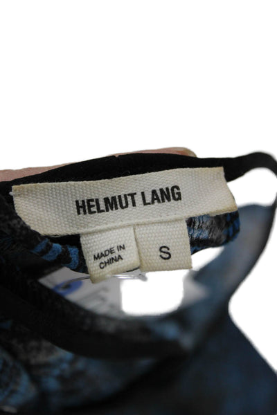Helmut Lang Womens Black Geometric Camisole Sleeveless Size S