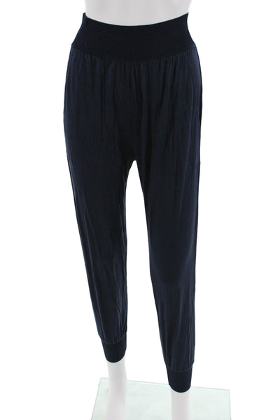 Theory Womens Harem Jogger Pants Dark Blue Petites Size S