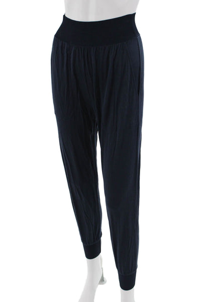 Theory Womens Harem Jogger Pants Dark Blue Petites Size S
