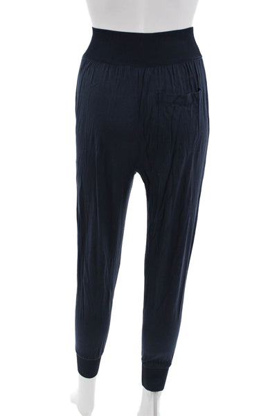 Theory Womens Harem Jogger Pants Dark Blue Petites Size S
