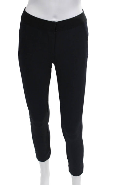 Veronica Beard Women Cropped Ankle Pants Black Size 0