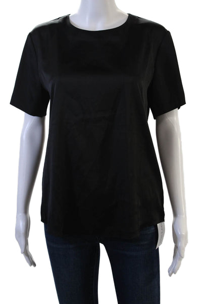 Generation Love Women Basic Black Short Sleeve Blouse Size S