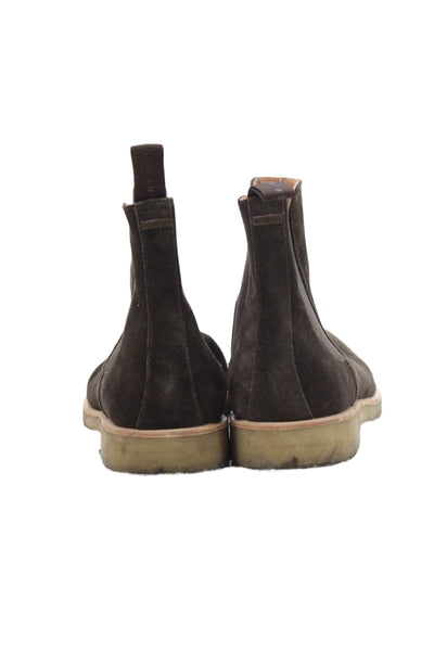 New Republic Mens Suede Lined Pullover Booties Brown Size 10.5