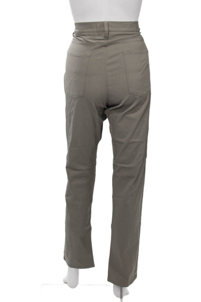 Theory Unisex Gray Chino Pants Button Inseam 30 Size 34