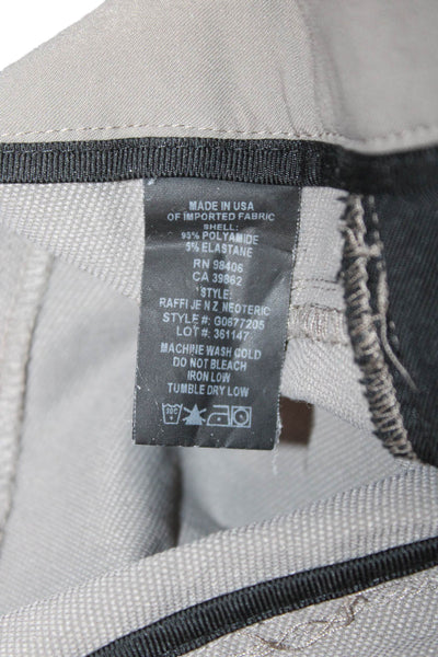 Theory Unisex Gray Chino Pants Button Inseam 30 Size 34