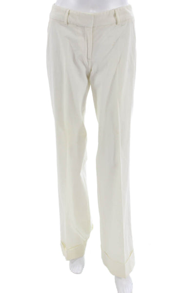 Kingslee Greene Women Dress Pants White Polyester Blend Size 27