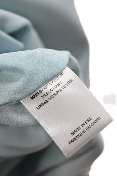 Cameo Women Bodycon Pencil Dress Light Blue Sleeveless Wedding Size S