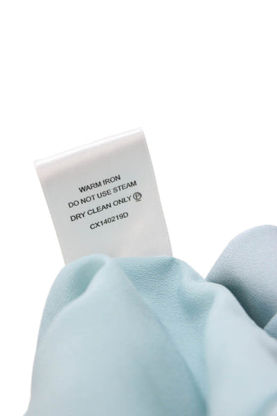 Cameo Women Bodycon Pencil Dress Light Blue Sleeveless Wedding Size S