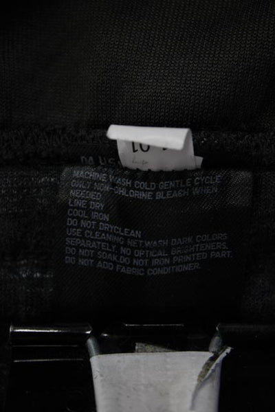 Uniqlo Mens Dark Gray Jogger Sweatpants Drawstring Polyester Cotton Size S