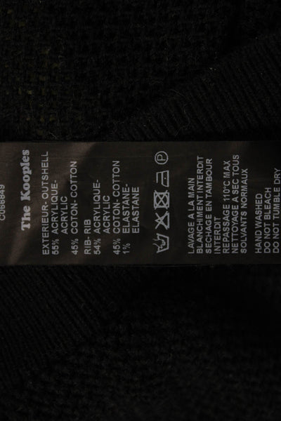 Sport The Kooples Unisex Black Striped Pullover Sweater Size L