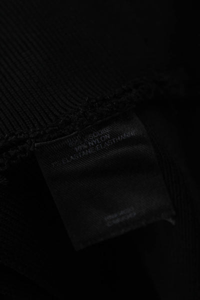 Robert Rodriguez Women Designer Black V-Neck Tank Top Nylon Elastane Size M