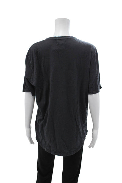Velvet Mens Band T-Shirt Black Cotton Short Sleeve Size XL