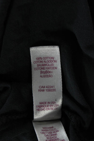 Velvet Mens Band T-Shirt Black Cotton Short Sleeve Size XL