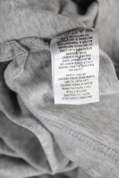 Raffi Mens Gray 100% Cotton Short Sleeve Collared Polo Size XL