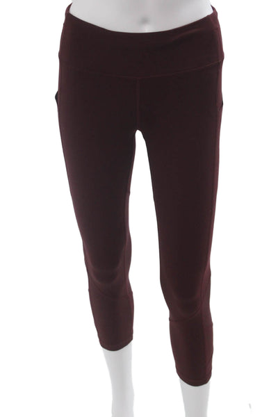 Lululemon Women Brown Cropped Capri Leggings Size 4