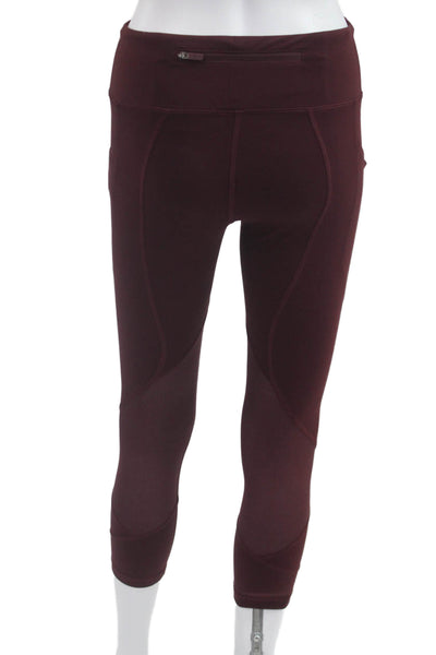 Lululemon Women Brown Cropped Capri Leggings Size 4