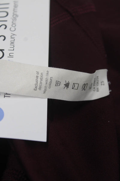 Lululemon Women Brown Cropped Capri Leggings Size 4