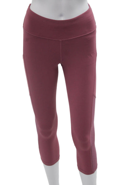 Lululemon Womens Pink Cropped Capri Leggings Size 4