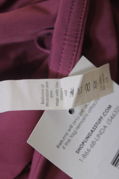 Lululemon Womens Pink Cropped Capri Leggings Size 4