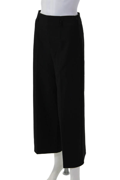 Zara Women Cropped Dress Pants Black Size XS