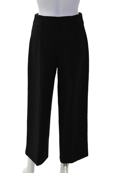 Zara Women Cropped Dress Pants Black Size XS