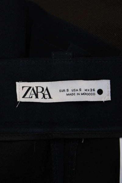 Zara Unisex Chino Dark Blue Shorts Size S
