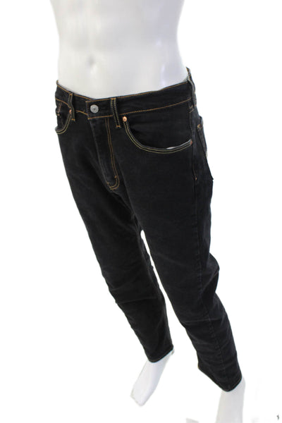 Levi Strauss & Co Mens Straight Black Jeans Size 34