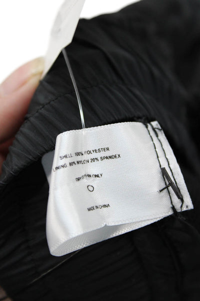 Stampd Mens Biker Graphic Drawstring Black Polyester Shorts Size L