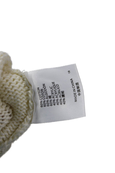 Brandy Melville Unisex Pullover Beige Crewneck Long Sleeve Size One Size