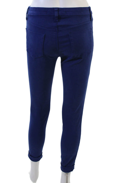 J Brand Women Ankle Jegging Blue Mid Rise Designer Size 26
