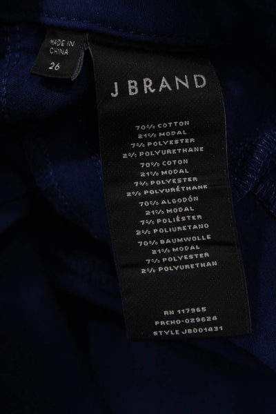 J Brand Women Ankle Jegging Blue Mid Rise Designer Size 26
