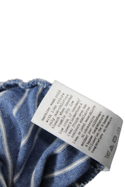 Rag & Bone Jean Womens Striped Jersey Tank 100% Cotton Sleeveless Size L