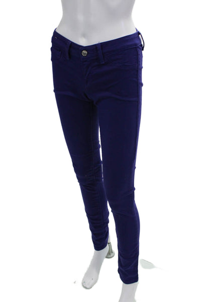 Sold Design Lab Women Purple High Rise Skinny Jeans Juniors Size 25