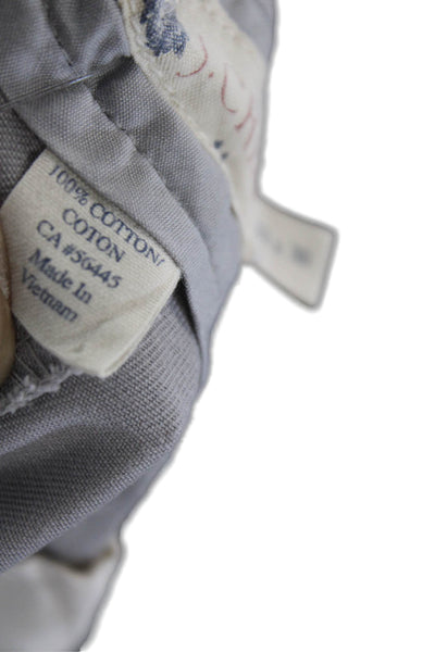 J Crew Mens Cropped Chino Pants Gray Cotton Size 33