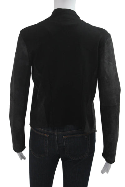 Velvet Womens Classic Black Blazer Long Sleeve Solid Size PP