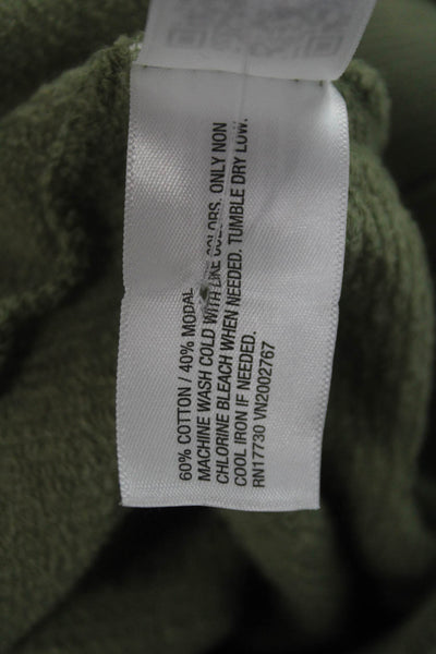 Universal Thread Womens V Neck Sweatshirt Shorts Set Green Size Medium/Large