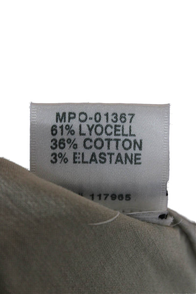 J Brand Women Ankle Cropped Pants Gray Mid Rise Size 26